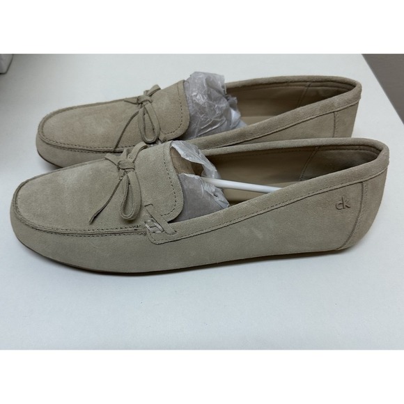 Calvin Klein Koria Bow Soft Leather Slip-On Loafers Women's Size 11 NEW - Picture 6 of 9
